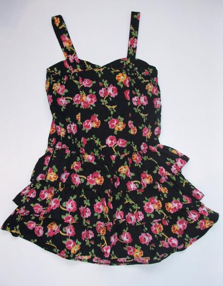 P103 květované šaty vel. 11-12 let, young dimension,152
