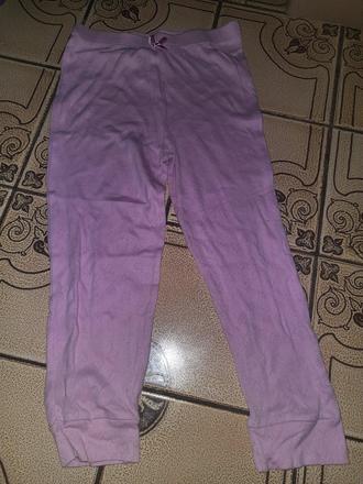 Dívčí pyžamové kalhoty srdíčka vel. 110 - 116, primark,110