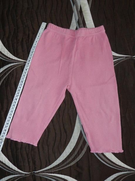 Tepláky růžové, boots,80