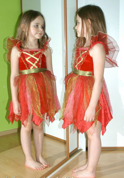 Karnevalové šaty podzimní víla, 