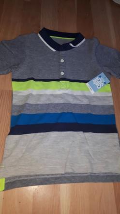 Pruhované polo tričko 104 matalan, matalan,104