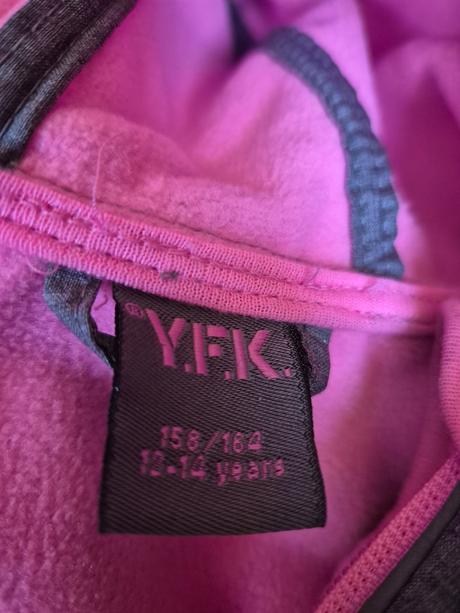 Softshelová bunda yfk vel. 158/164, 158