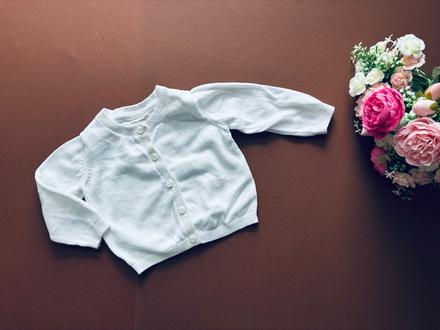 Svetr bílý zn. next - v.3/6 měs., next,68