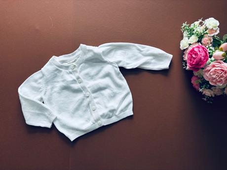 Svetr bílý zn. next - v.3/6 měs., next,68