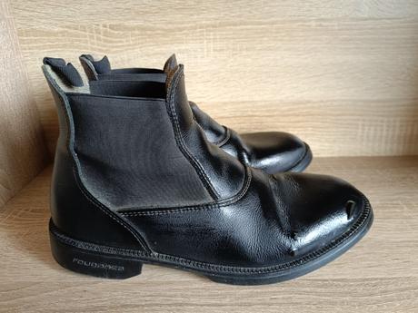 Jezdecká kožená perka fouganza vel. 39, 39