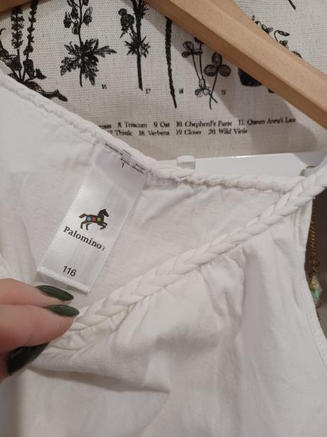 Bílý top c&a, c&a,116