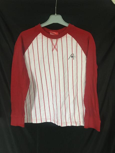 Vel. 128 červenobílé triko, 128