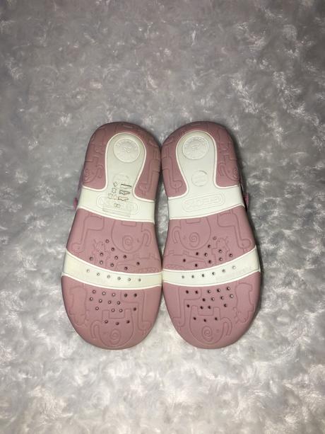 Růžové kožené sandále geox, geox,25