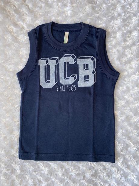 Modré tílko benetton, benetton,80