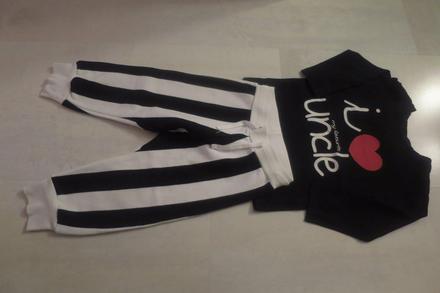 Proužkaté tepláčky, lindex,92