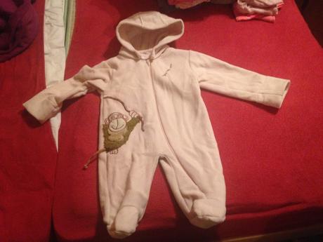 Dívčí zimní kombinéza opice - opička, tulec trend,80