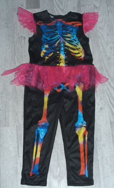 Karnevalový kostým slečna kostlivcová,