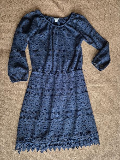 Dívčí krajkové šaty cherokee vel. 152, cherokee,152