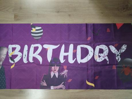 Wednesday výzdoba narozeninová,