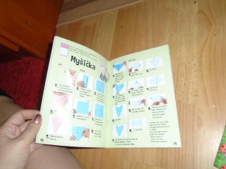 Origami kniha pro děti,