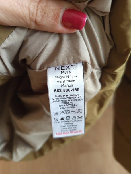 Zimní bunda, next,164