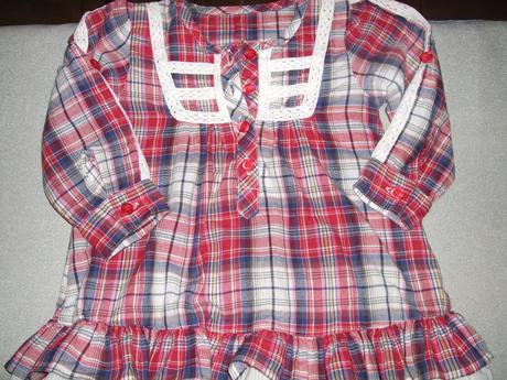Károvaná tunika s opaskom zn. matalan, matalan,80