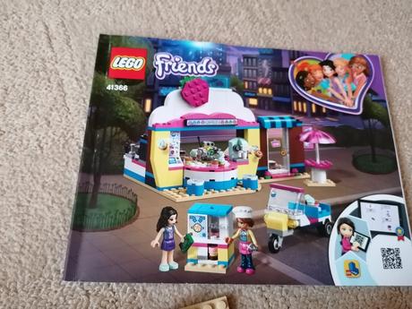 Lego friends 41366 lego cukrárna s dortíky,