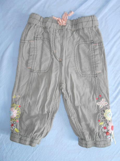 Kalhoty s bavlněnou podšívkou, marks & spencer,80