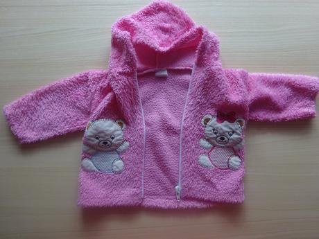 Chlupatá mikina a tepláčky, vel. 74/80, 74