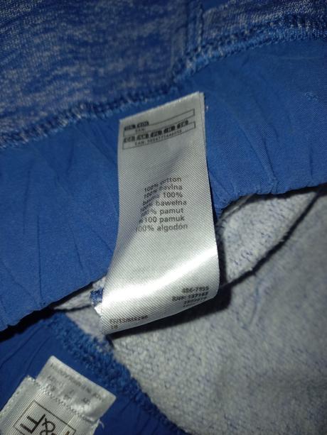 Melírovomodré tepláky, f&f,152