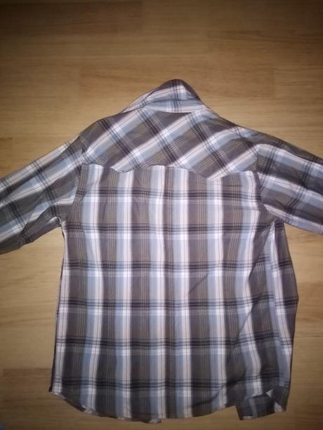 Košile, blue base,128