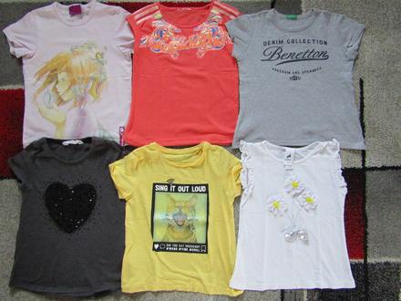 Trička pro holku vel.122 zn.topolino,disney,h & m, h&m,122