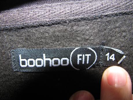 Tepláková bunda, mikina boohoo, 158