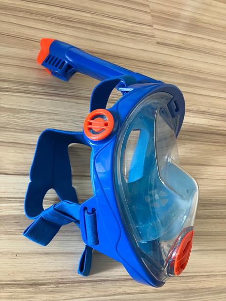 Celoobličejová šnorchlovací maska pro děti, 