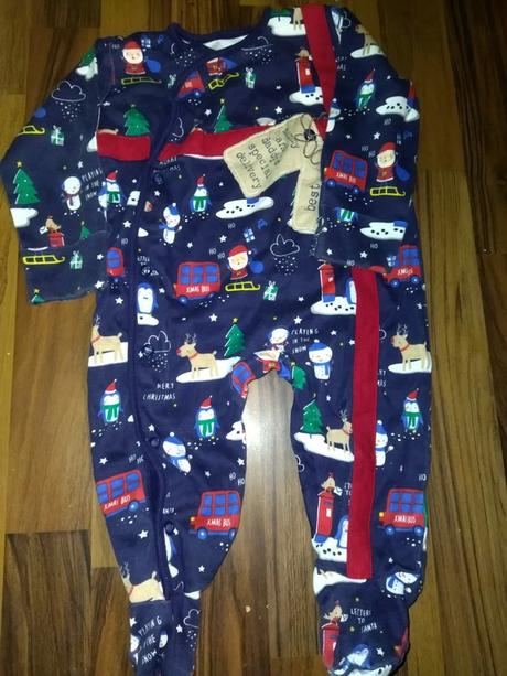 Vánoční zavinovací overal 74 george, 74