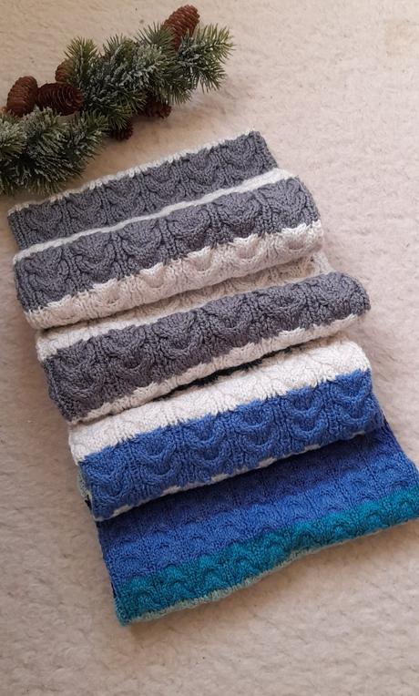 Pletený povlak na polštář chunky knit, 