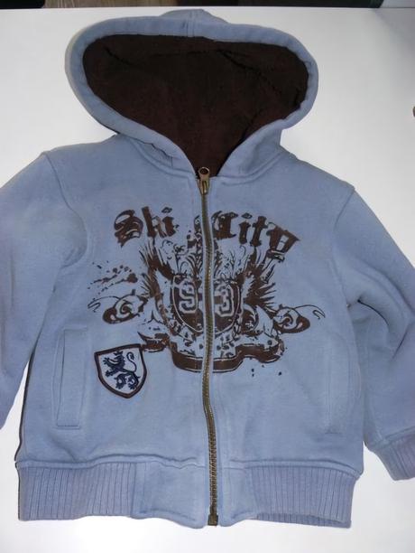 Mikina s kožíškem, 98