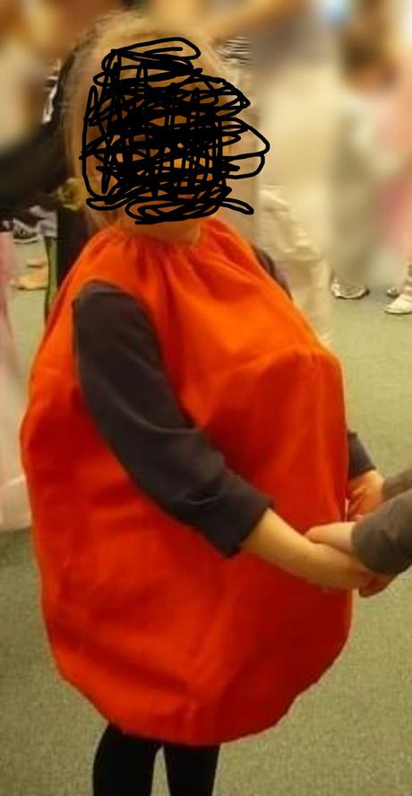 Maska na karneval - dýně,