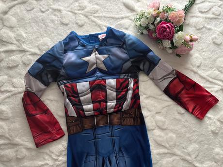 An15/ kostým capitán amerika - v.7/8 let, 