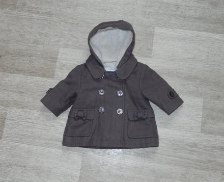 Top stav - zimní kabátek - vel.0-3m, h&m,62