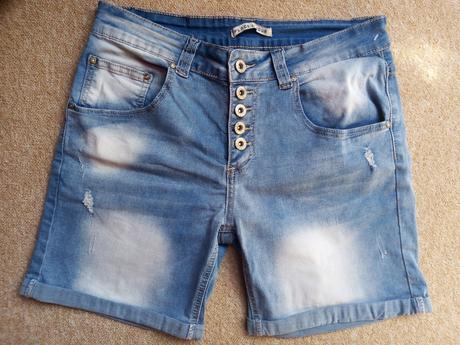 Baggy šortky zn."denim/place du jour" vel."38", denim,38