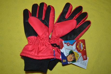 Rukavice požárník sam,šusťákové,116-134, setino,116 / 122 / 128 / 134