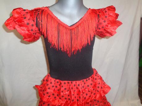 Karneval - šaty carmen - 7 - 9 let,