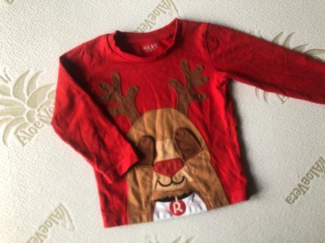 Vánoční triko se sobíkem, 92
