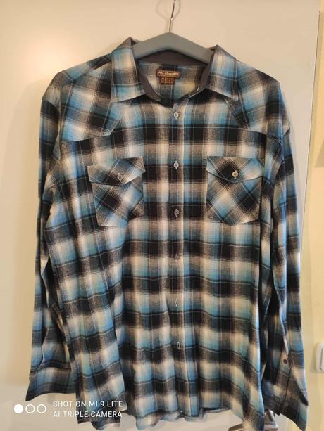 Nová flanelová košile, xxl