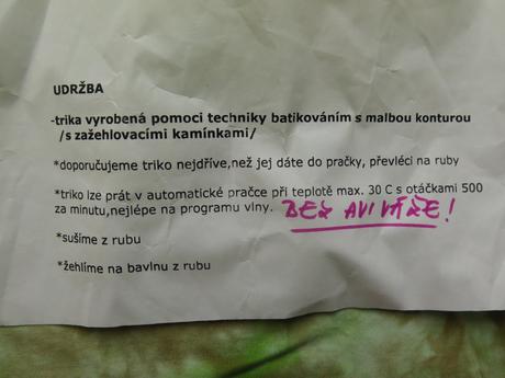 Tričko s žabkami, l