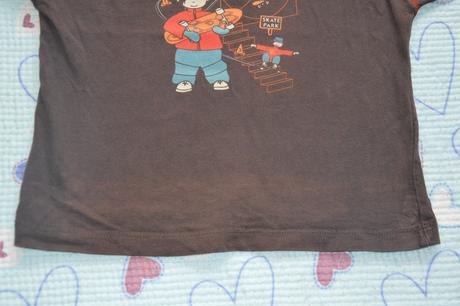 Hnědé bavlněné tričko, vel. 98/104, kids,98