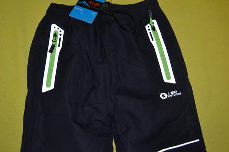 Oteplené kalhoty kugo šusťákové,uvnitř  fleece.116, kugo,116