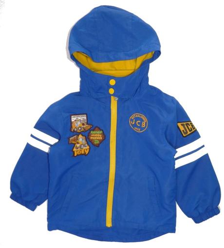 Jcb jaro/ podzim bundička, podšívka flís vel.110,, 110