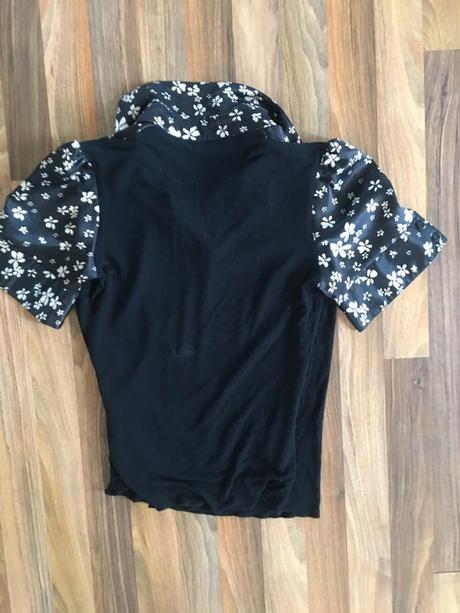 Top se saténovou vsadkou, vel s/m, m