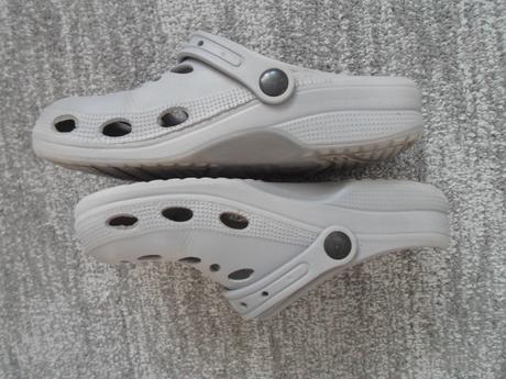 Šedé crocse mulesky kroksy nazozváky do vody, 37