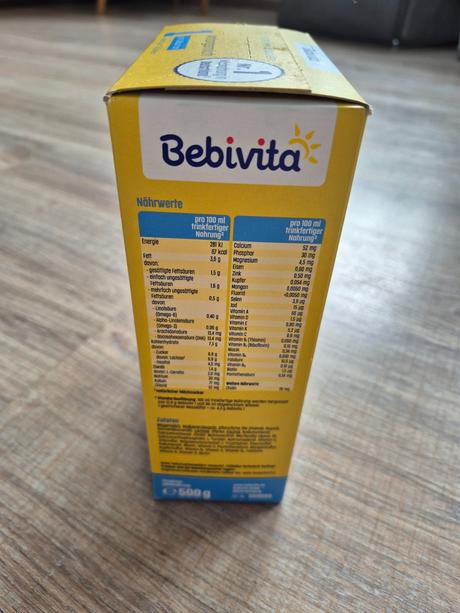 Dětský příkrm bebivita 1, 