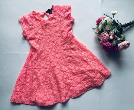 Ob/ šaty s krajkou - v.4 roky, primark,104