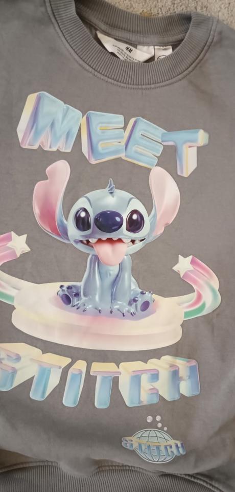 Bavlněná oversize mikina h&m vel.146/152, h&m,146