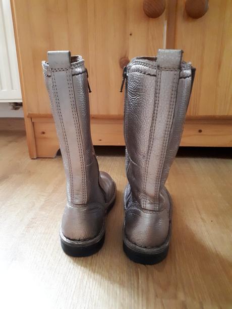 Krásné kožené kozačky ecco, ecco,31